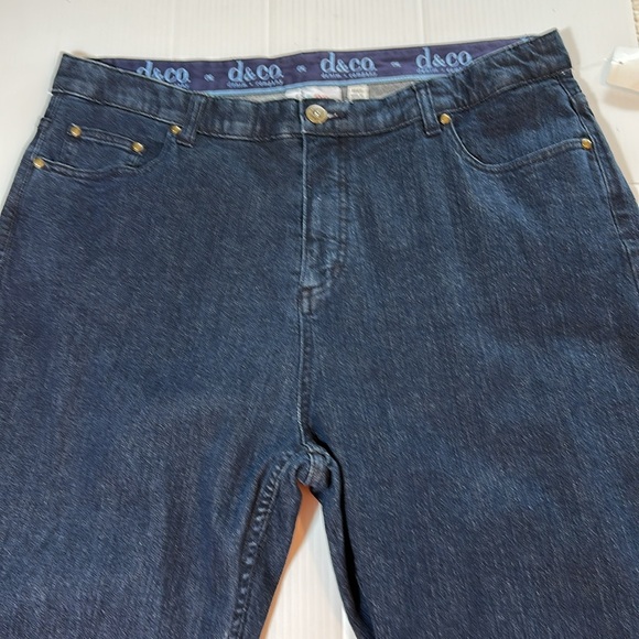 NWT Denim & Co. Bootcut Stretch Jeans 18T(36x32) - Picture 3 of 13